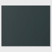 Dark Navy & Green Striped Geschenkpapier (Flach)