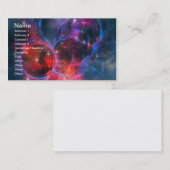 DARK NEBULA GESCHÄFTSKARTE VISITENKARTE (Vorne/Hinten)