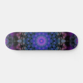 Dark Nebula Mandala Skateboard (Horizontal)