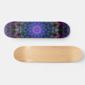 Dark Nebula Mandala Skateboard (Horizontal)