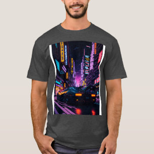 Dark Neon City Sports 2 T-Shirt