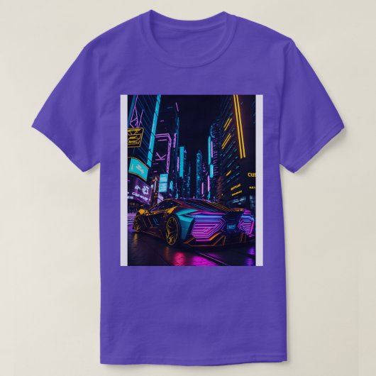 Dark Neon City Sports 5 T-Shirt (Design vorne)