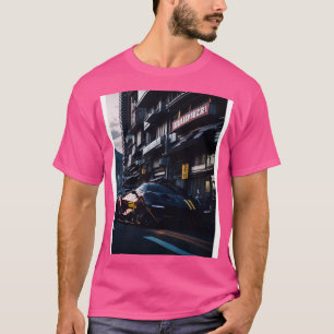 Dark Neon City Sports T-Shirt