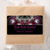 Dark Night Cookies Halloween Food Sticker Label (Insitu)