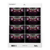 Dark Night Cookies Halloween Food Sticker Label (Vorne)