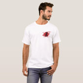 Dark Ninja Shadow Sword Fantasy Silhouette T-Shirt (Vorne ganz)
