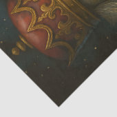 Dark Nutcracker Ballet | Gothic Christmas Fantasy Seidenpapier (Ausschnitt)