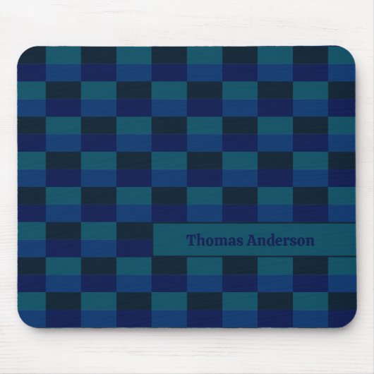 Dark Ocean at Night Colors Mousepad (Vorne)