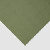 Dark Olive Green Seidenpapier (Detail)