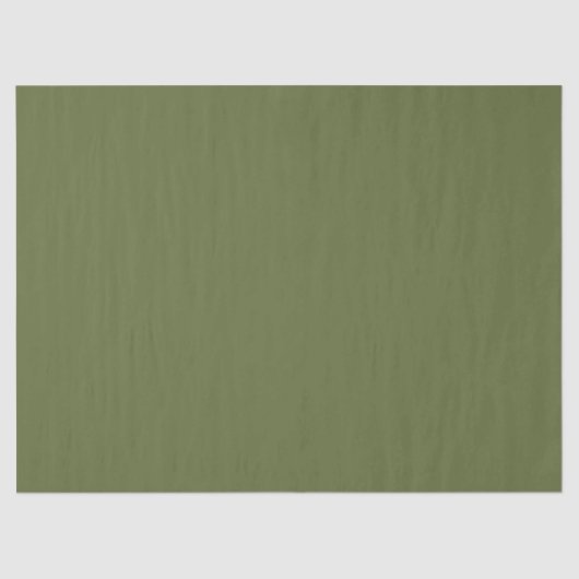 Dark Olive Green Seidenpapier (Vorderseite)