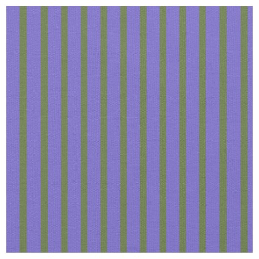 Dark Olive Green & Slate Blue Pattern Stoff (Nahaufnahme)