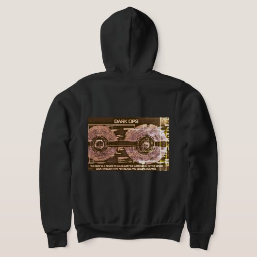 Dark Ops Wormhole Hoodie —Interdimensional Dossier (AblageHinten)