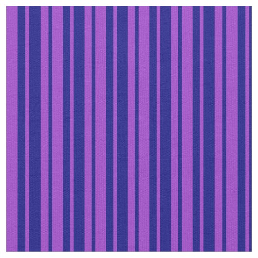 Dark Orchid und Blue Lines Muster Stoff (Nahaufnahme)