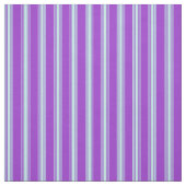 Dark Orchid und Türkis Lines Muster Stoff (Muster)
