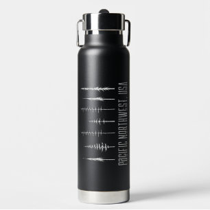 Dark Pacific Nordwest Trinkflasche