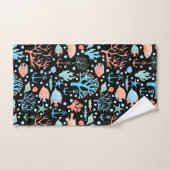 Dark Pattern Dark Badhandtuch Set (Handtuch)
