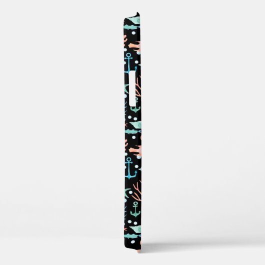 Dark Pattern Dark Case-Mate iPhone Hülle (Rückseite / Rechts)