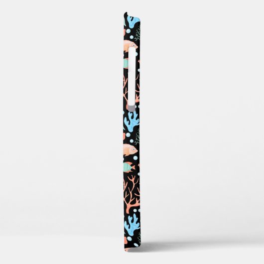 Dark Pattern Dark Case-Mate iPhone Hülle (Rückseite / Links)