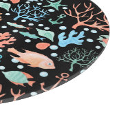 Dark Pattern Dark Schneidebrett (Ecke)