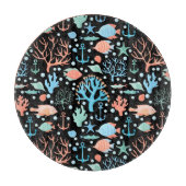 Dark Pattern Dark Schneidebrett (Vorderseite)