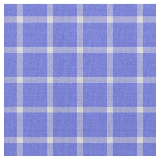 Dark Periwinkle Large Plaid Stoff (Nahaufnahme)