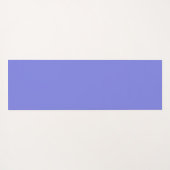 Dark Periwinkle Lila Yogamatte (Rückseite (Horizontal))