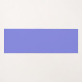 Dark Periwinkle Lila Yogamatte (Vorderseite (Horizontal))