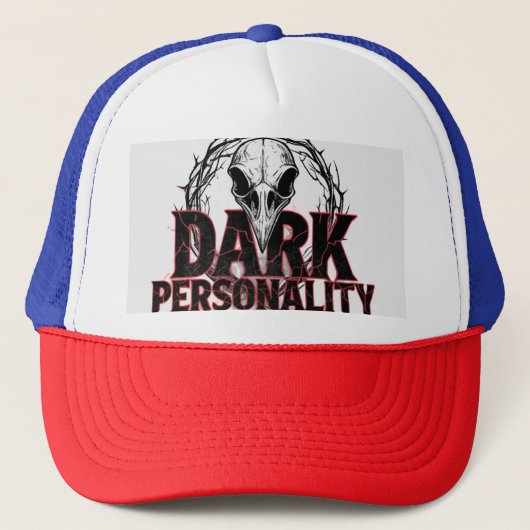 Dark personality truckerkappe (Vorderseite)