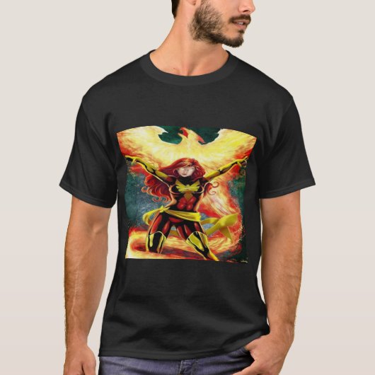 Dark Phoenix X-Men: Unleashed Power T-Shirt (Vorderseite)