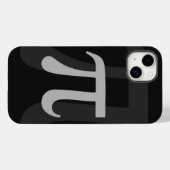 Dark Pi Case-Mate iPhone Hülle (Rückseite (Horizontal))