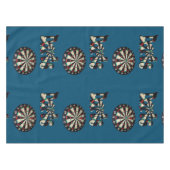Dark Picture-Logo mit Dartboard, Tischdecke (Vorderseite (Horizontal))