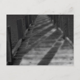 Dark Pier Postcrad Postkarte