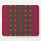Dark pink and green Mouse pad Mousepad (Vorne)