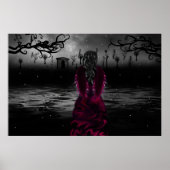 Dark Pink Angel Poster (Vorne)