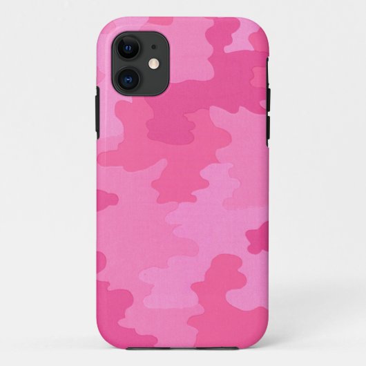 Dark Pink Camouflage iPhone 5G Fall Case-Mate iPhone Hülle (Rückseite)