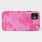 Dark Pink Camouflage iPhone 5G Fall Case-Mate iPhone Hülle (Rückseite (Horizontal))