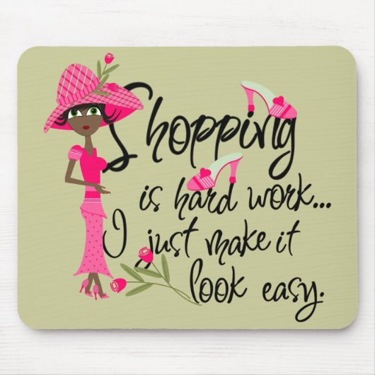 Dark Pink Fashion Mousepad (Vorne)