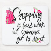 Dark Pink Fashion Mousepad (Vorne)