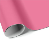 Dark Pink Matte Geschenkpapier (Rolleneckpunkt)