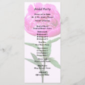 Dark Pink Peony Programm (Rückseite)
