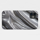 Dark Platinum Silver Glitzer - Glitzer Case (Rückseite (Horizontal))