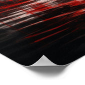 Dark Power Awakening – Red Hooded Figure Poster (Ecke)