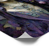 Dark Princess Goth Gothic Fantasy Art Poster (Ecke)