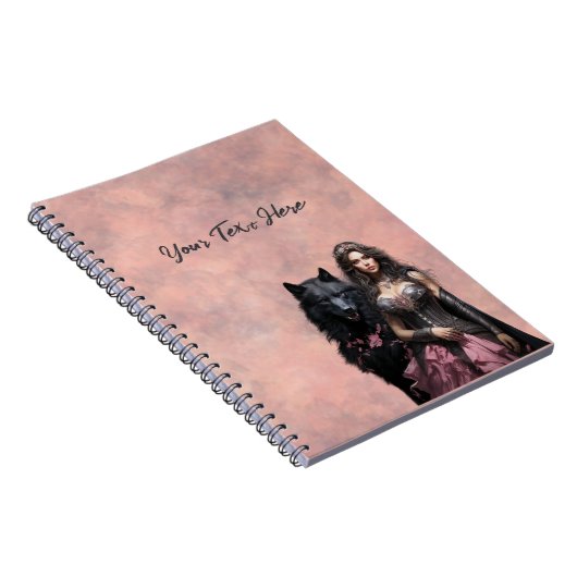 Dark Princess Personalisiert Notizblock (Rechte Seite)