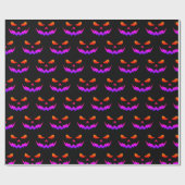 Dark Pumpkin Glow Geschenkpapier (Flach)