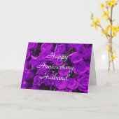 Dark Purple Leime Karte (Gelbe Blume)