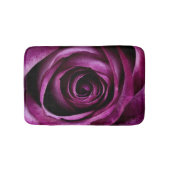 Dark Purple Rose Badematte (Vorderseite)