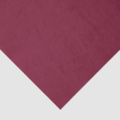 Dark Purplish Red Wine Pop Of Color Seidenpapier (Ausschnitt)