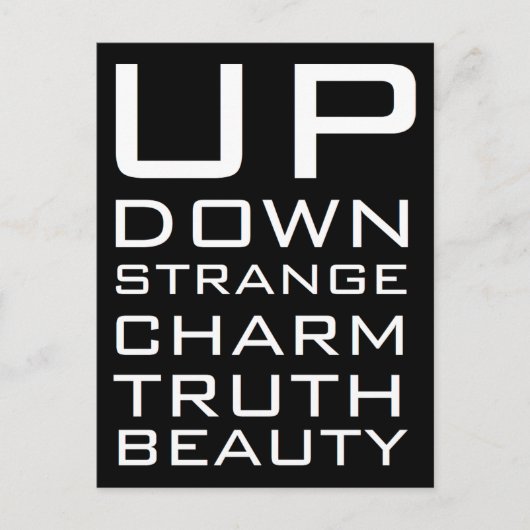 Dark Quark Postkarte (Vorderseite)