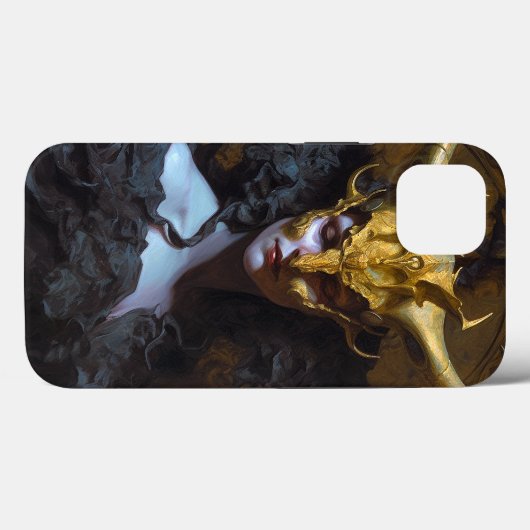 Dark Queen Fantasy Art Case-Mate iPhone Hülle (Rückseite (Horizontal))